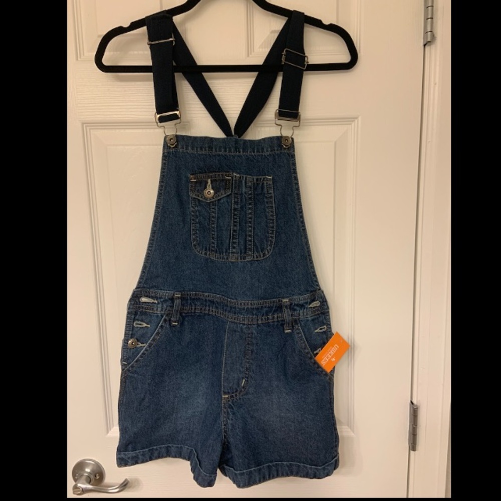 Uskees overall Jean shorts